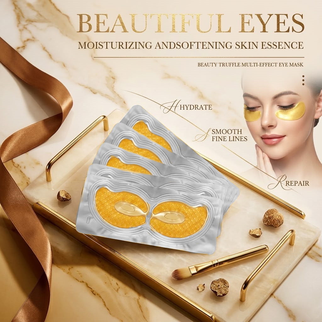 Anti-wrinkle butterfly gold eye gel mask patch