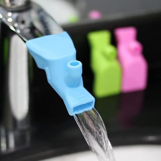 360 Degree Tap Extension Faucet| Silicone Extension Tap| Faucet Extender| Long Adjustable Silicone Water Sprayer