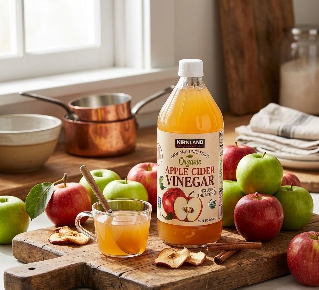 Kirkland Signature Organic Raw And Unfiltered Apple Cider Vinegar