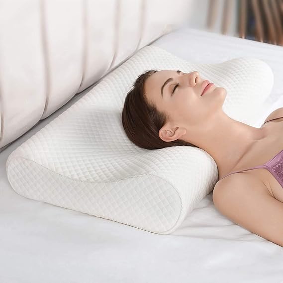 Memory Foam Cervical Contour Medical Pillow