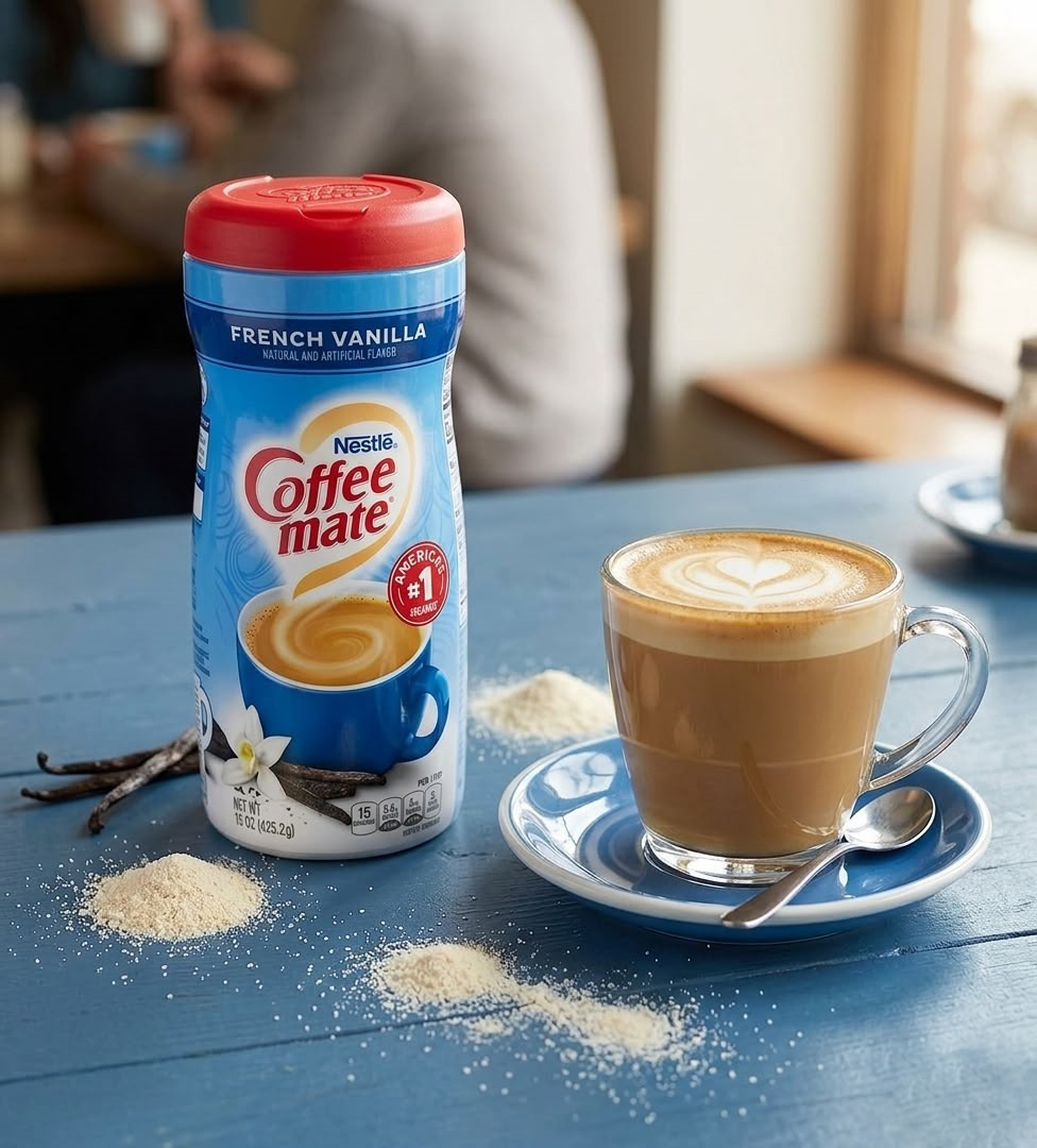 Nestle Coffee mate French Vanilla Powder Coffee Creamer, 15Oz.