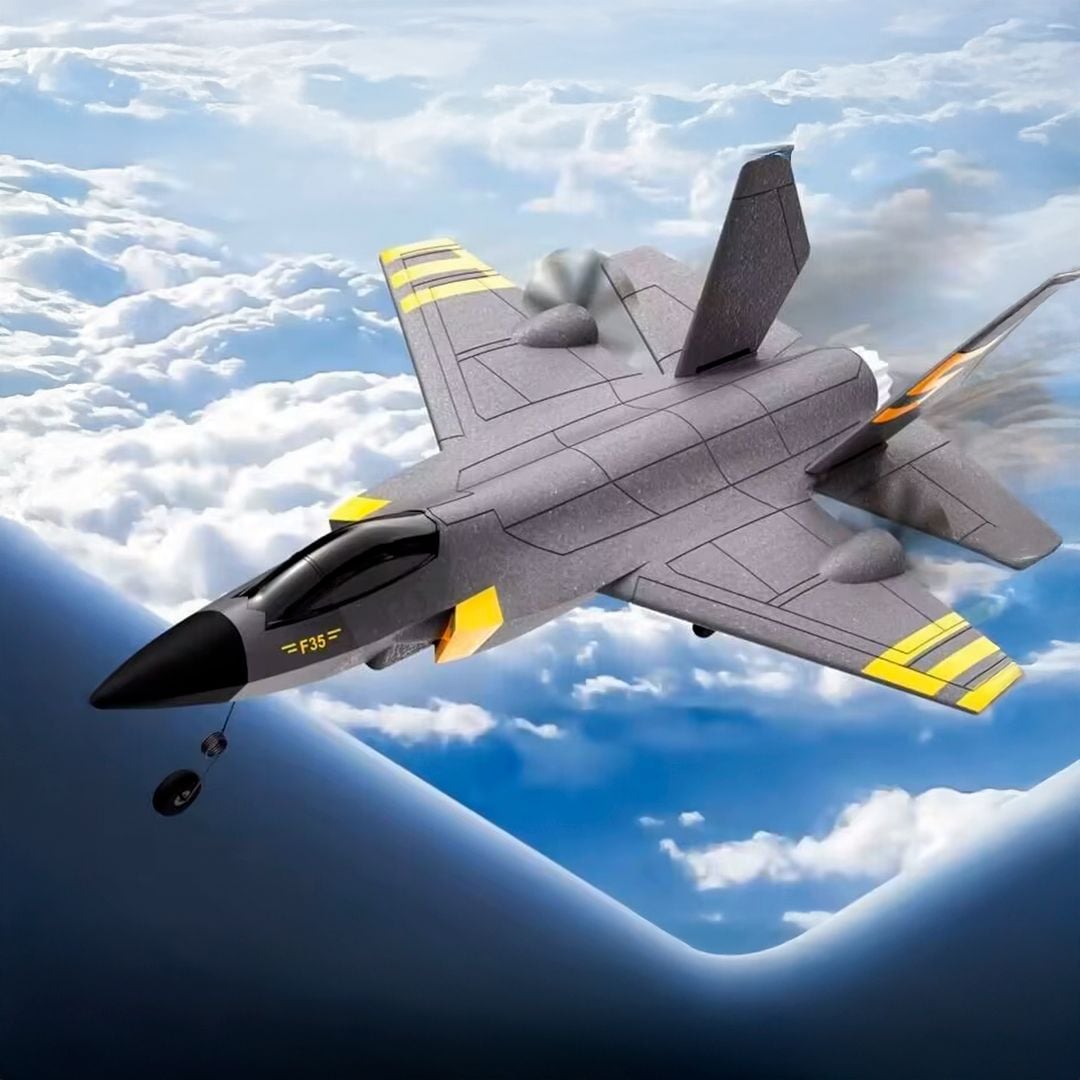 Airplane Foam Glider Avion Aircraft Remote Control RC Airplane With LED Light