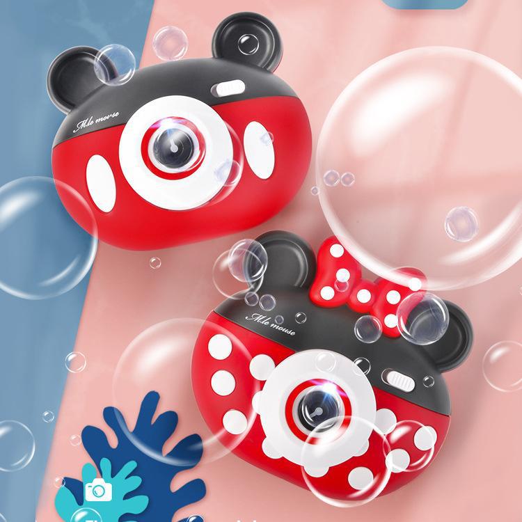 Bubble Toys with Light up and Music Bubble Machine Camera