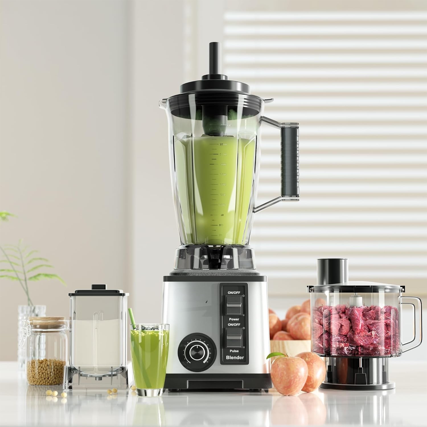 3 in 1 Wall Breaker Juicer Meat Mixer Grinder  Grinder Multifunctional Food Processor