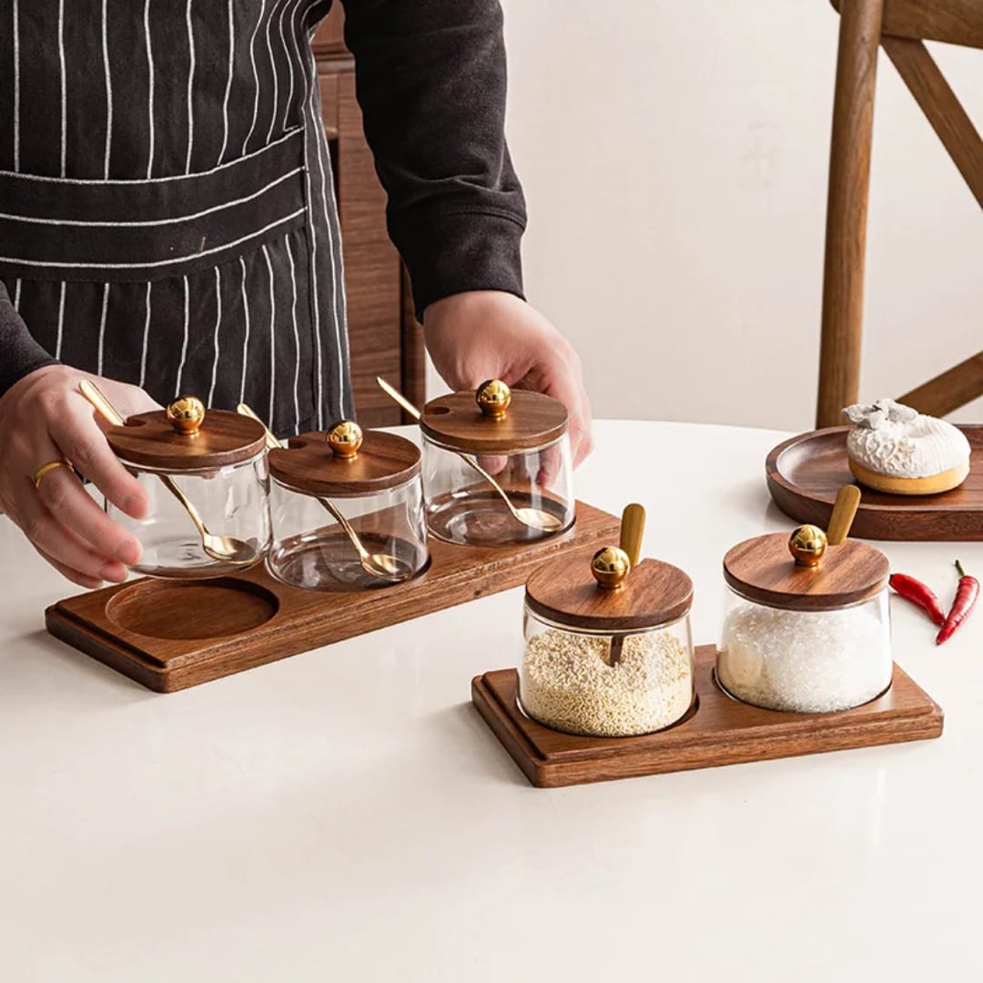 SPICE OR SUGER CONDIMENT SET
