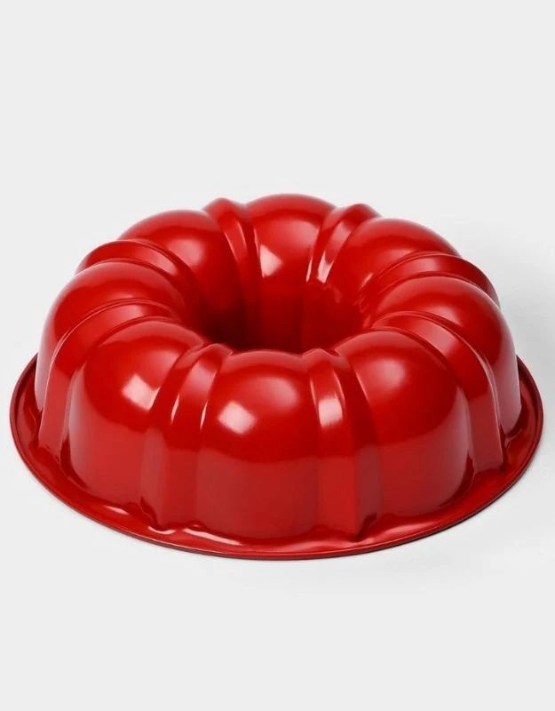 Heavy Duty Stainless Carbon Steel Non-stick Flucent Tube Donut Shape Cake Baking Mold Pan