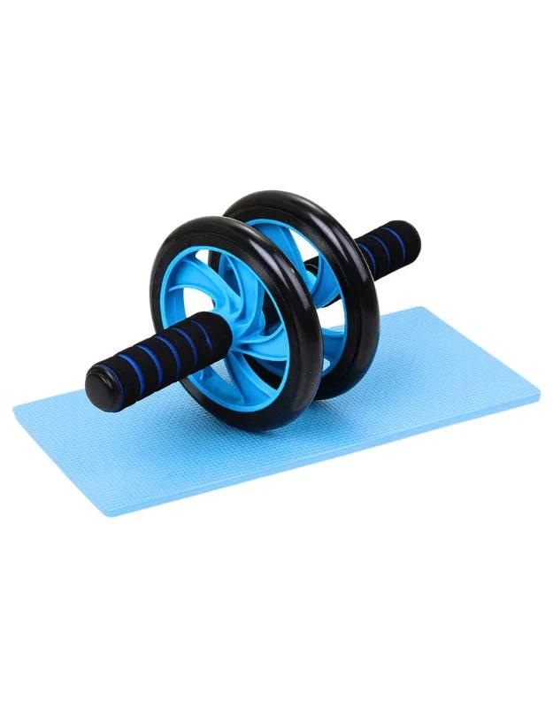 Abdominal AB Wheel Power Roller With Knee Pad For Core Training