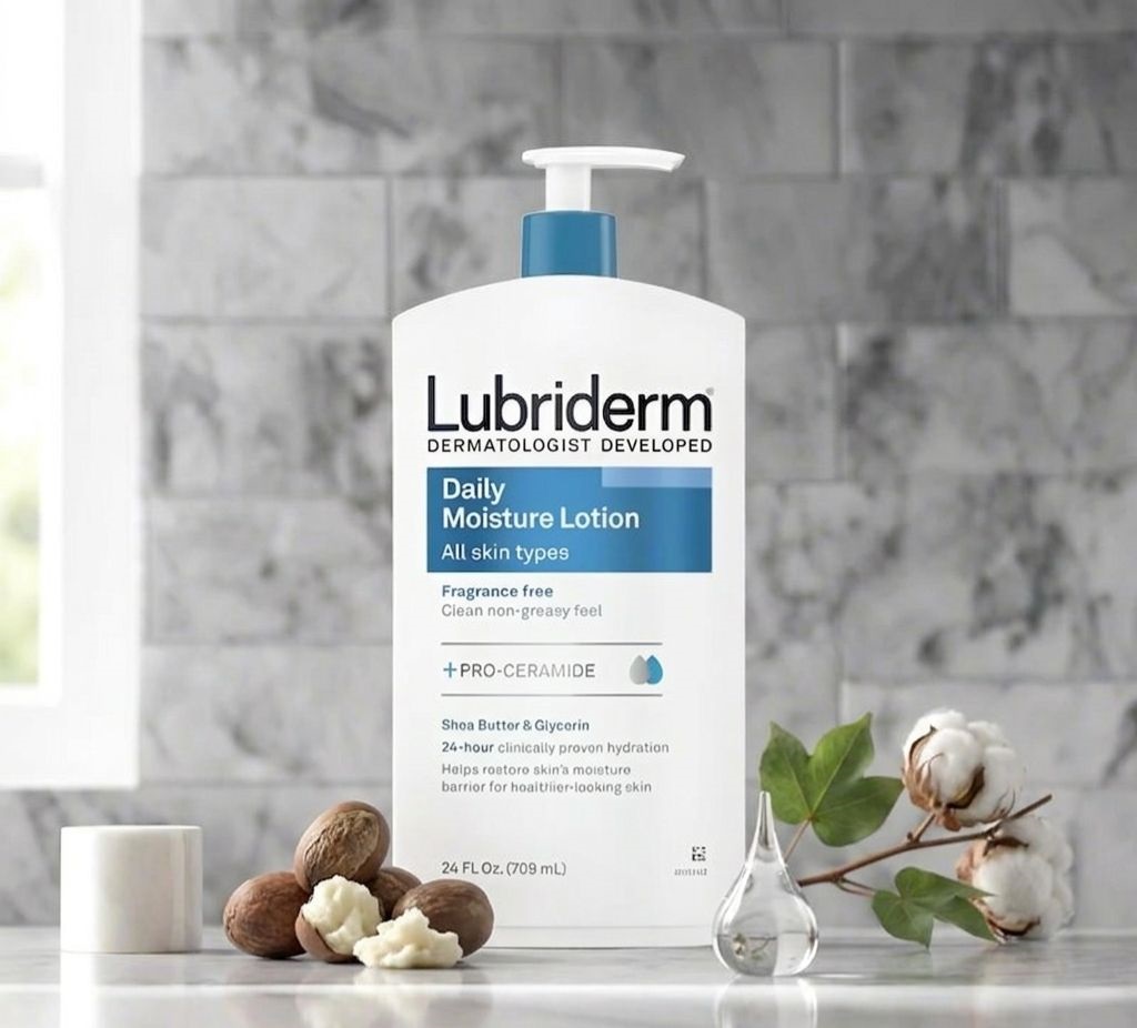 Lubriderm Daily Moisture Body Lotion + Pro-Ceramide