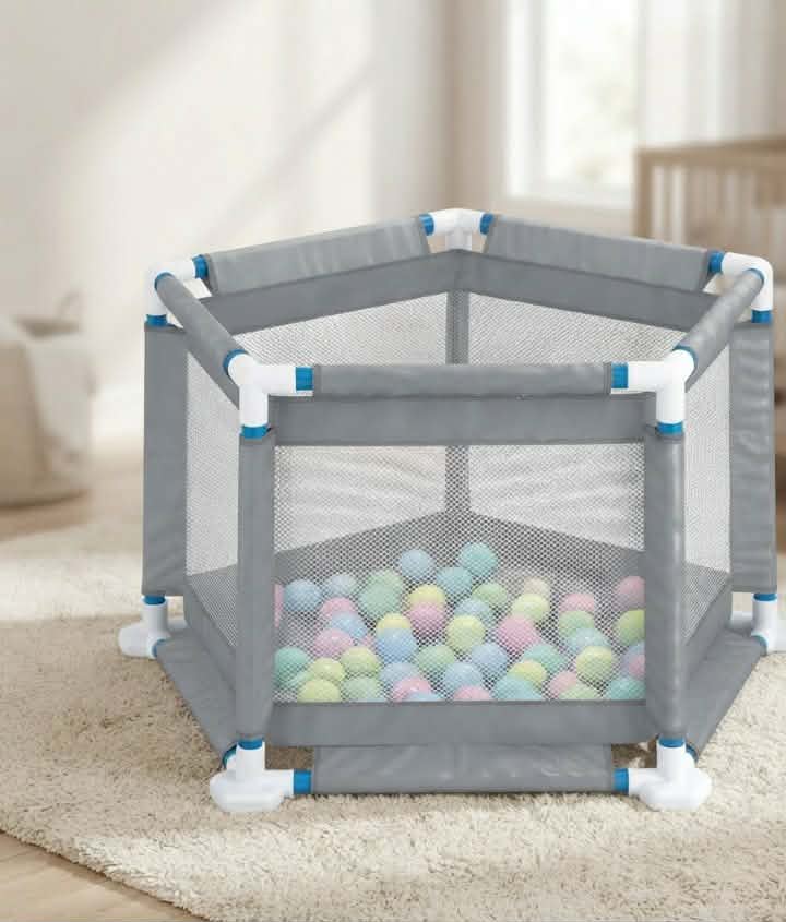 Safety Baby Fence With 20 Pcs Ocean Ball