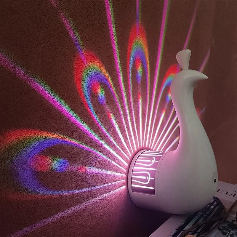 Peacock Wall Light
