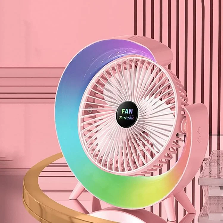 Personal Mini Fan Cooler with LED Light