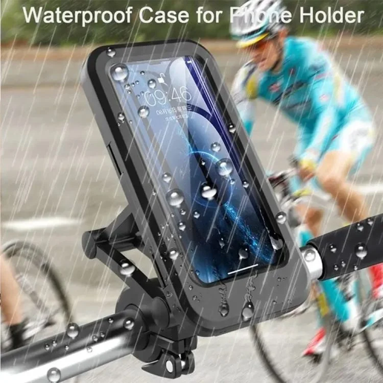 360 All Inclusive Waterproof Case Bicycle Phone Holder Adjustable