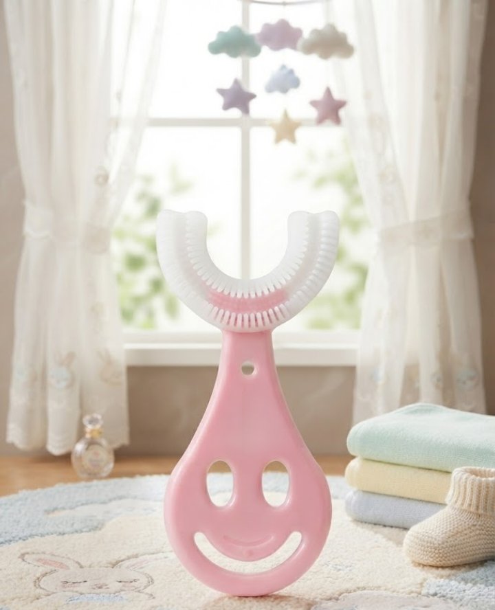 Children U Shaped Toothbrush 360 Full Mouth Cleaning 2-6 Years / 22FK041