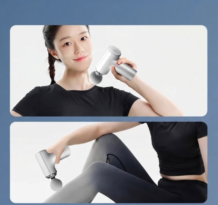 Portable AI Fascial Massage Gun Electric Percussion Massager Body Relaxation