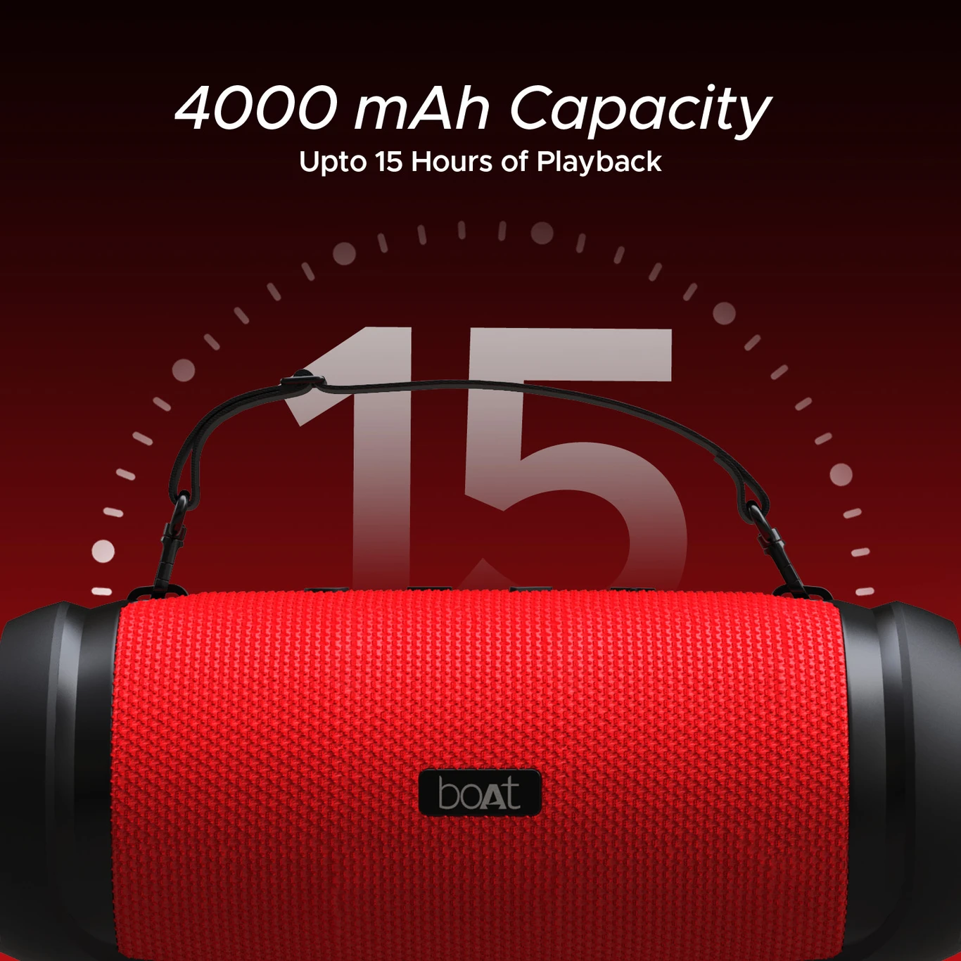 boAt Stone 1500 40W Portable Wireless Speaker with Roaring Sound