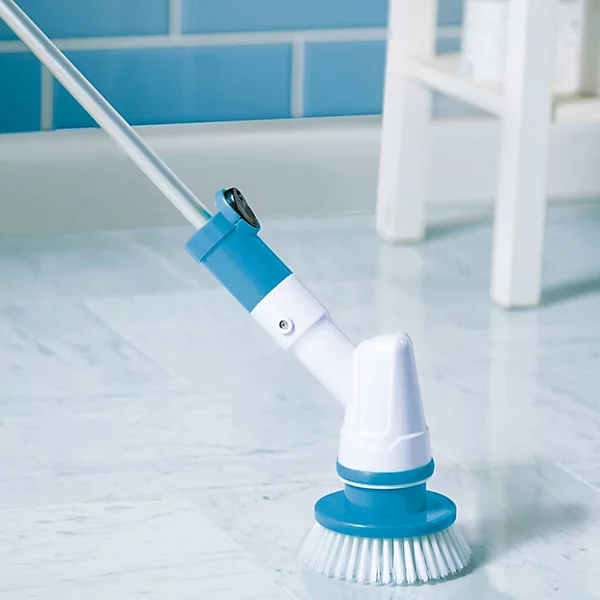Electric Cordless Chargeable Spin Scrubber Turbo Scrub Cleaning Brush Bathroom