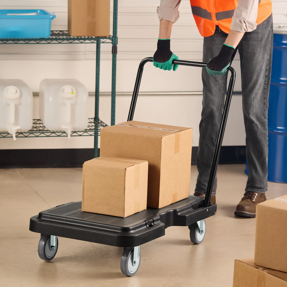 Ergonomic Platform Truck with Adjustable Handle - 250 lb. Capacity