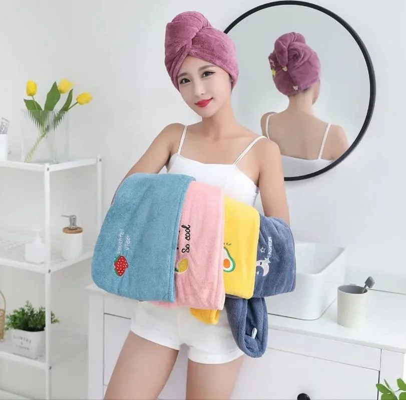 Handloom Hair Towel Wrap