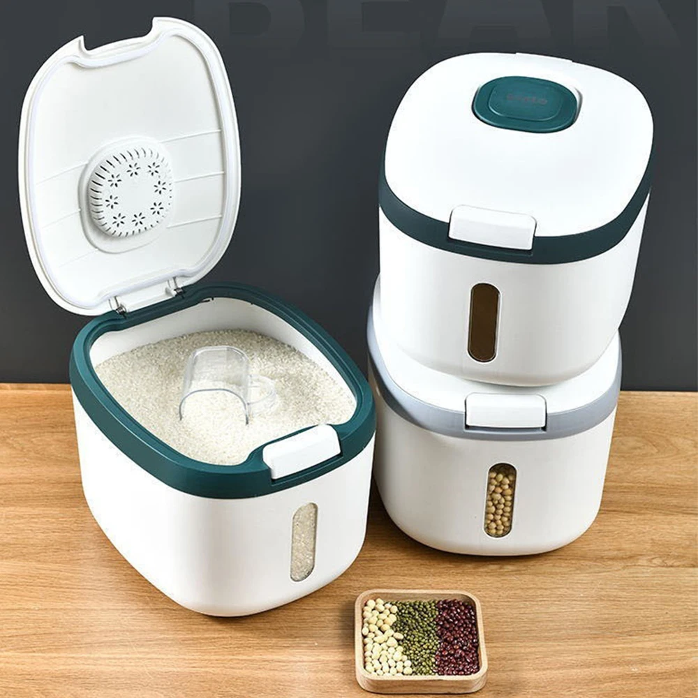 Kitchen Rice Storage Box