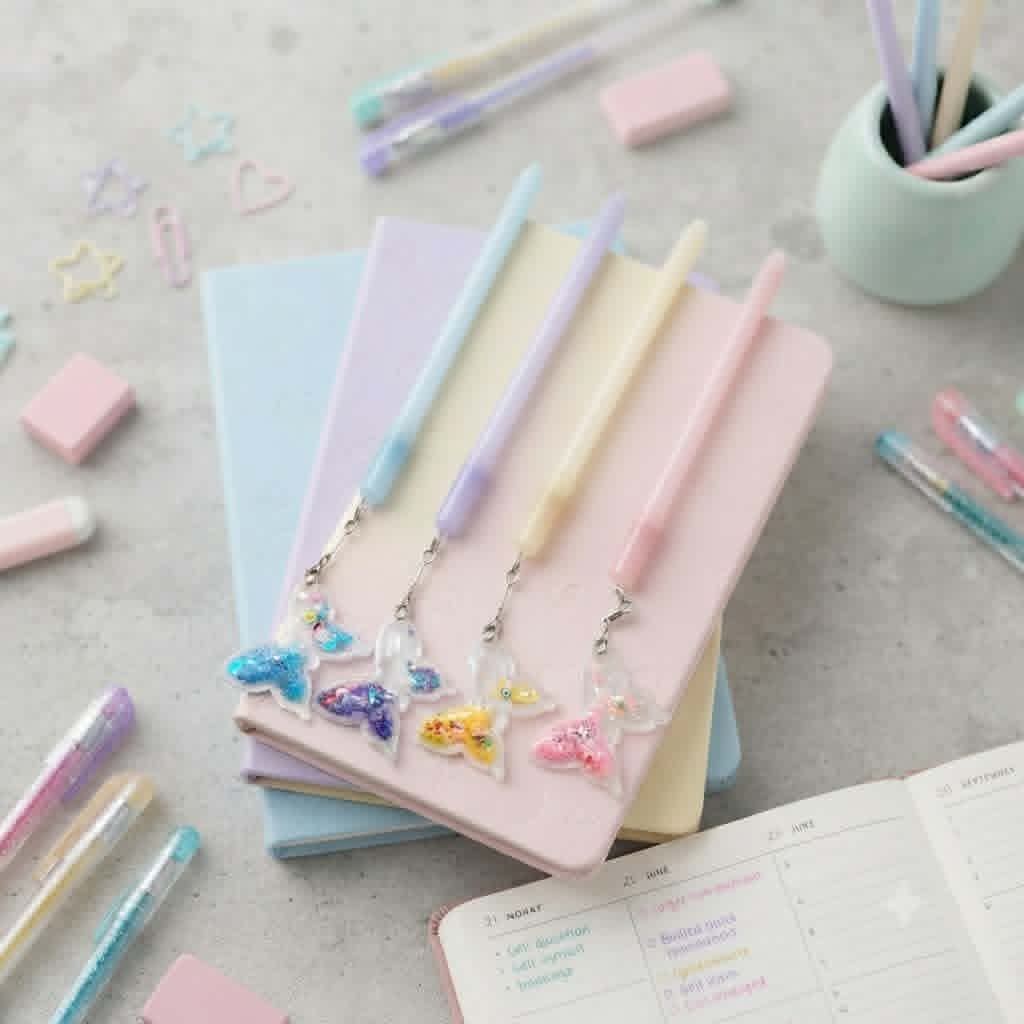 Butterfly Blue Writing Pen for Boys & Girls / 060217