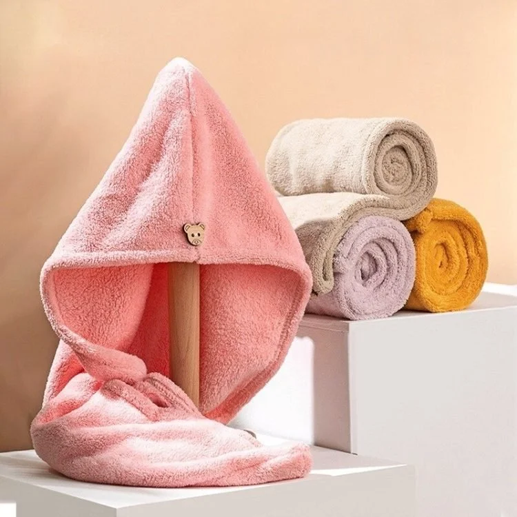 Hair Drying Hat Microfiber