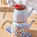 IRON TEA POT 2 PCS
