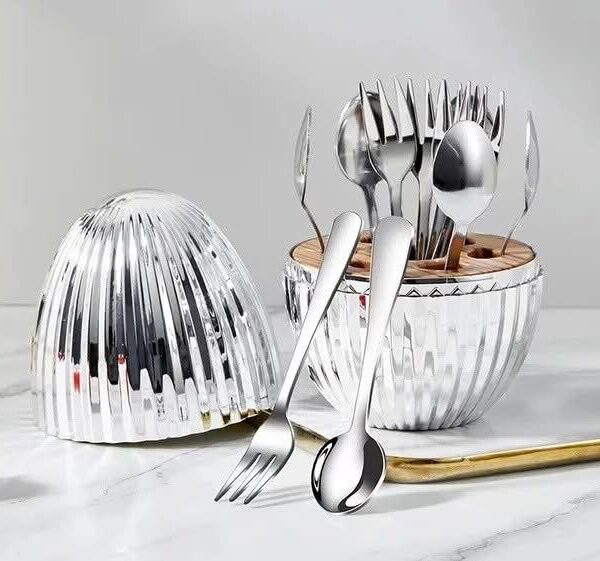 EGG SPOON SET OF 24 PCS