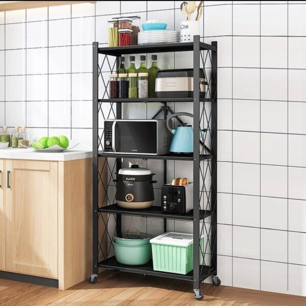 MULTI-FUNCTIONAL FOLDING STORAGE RACK