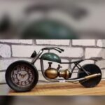 MOTOCYCLR VINTAGE CLOCK