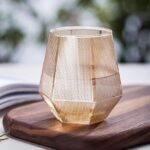 Deli Glassware 6Pcs/Set Clear Oval Glasses 310ml