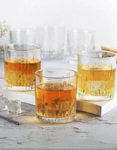 Deli Glassware 6Pcs/Set Glass Cups 280ml