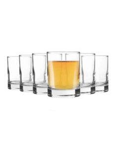 Deli Glassware 6Pcs/Set Square Shot Glasses 290ml - Image 2