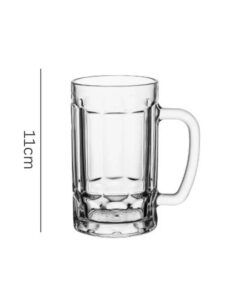 2Pcs/Set Beer Cup Glass Beer Mug 400ml - Image 3