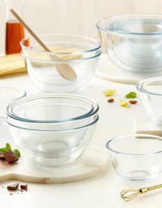 Diamonds Glass Bowls Salad Bowl Set Small Glass Dessert Bowl - Image 4