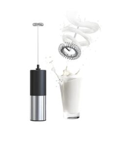 Handheld Electric Milk and Coffee Stainless Frother - Image 2