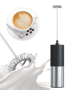 Handheld Electric Milk and Coffee Stainless Frother - Image 6