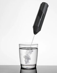 Electric Milk Frother Handheld Stainless Steel Mini Foam Maker - Image 7