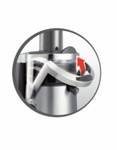 𝗠𝗼𝘂𝗹𝗶𝗻𝗲𝘅 Easy Fruit Juicer 800W Metal - Image 3