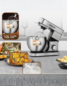 𝗛𝗮𝗹𝗲𝘆 Electric Kitchen Stand Mixer 2000W