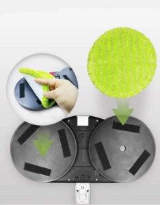 2 Pads Powerful Sweeper Cordless Electric Mop - Image 5