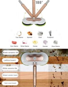 2 Pads Powerful Sweeper Cordless Electric Mop - Image 9