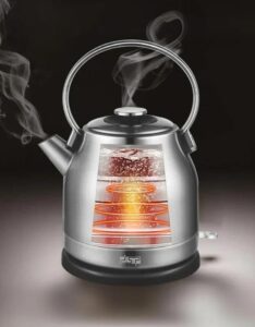 𝗗𝗦𝗣 Electric Stainless Steel 1.7L Capacity Kettle 2200W Power - Image 4