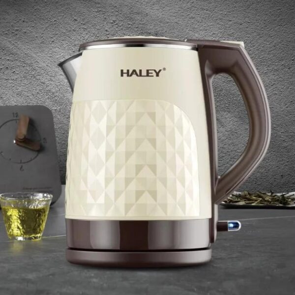 𝗛𝗮𝗹𝗲𝘆 Double-Layer 2000W Electric Kettle Stainless 2.2L