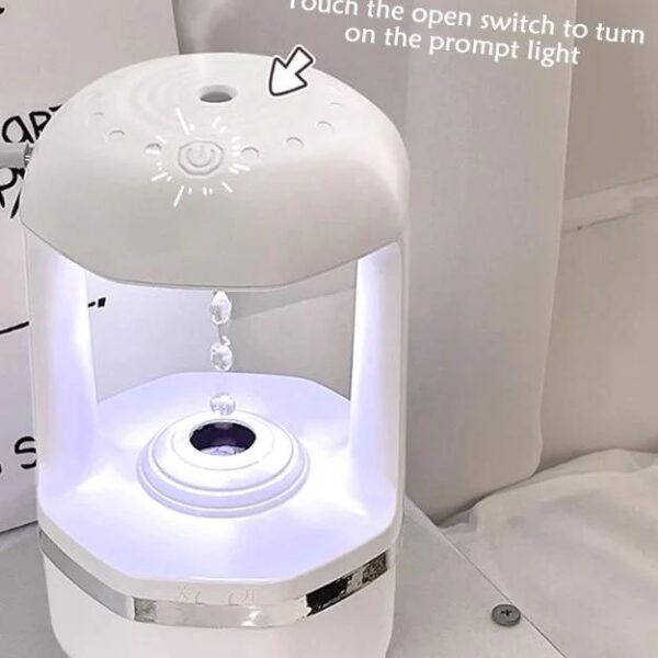 Outoloxit Antis-gravity Water Droplet Humidifier USB Aroma Diffuser
