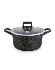 JIO 10 PCS Aluminum Non-stick Casseroles Cookware - Image 3