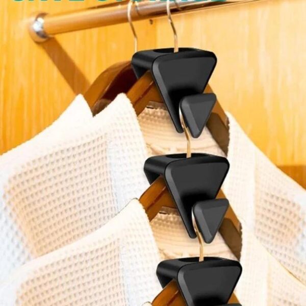 18 Pcs Ultra Premium Hanger Hooks Triple Closet Space