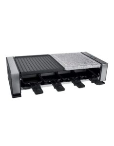 𝗦𝗶𝗹𝘃𝗲𝗿 𝗖𝗿𝗲𝘀𝘁 1400W Raclette-Grill - Image 3