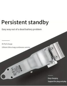 𝗥𝗼𝘇𝗶𝗮 HQ324 Professional Rechargeable Cordless Hair Trimmer - Image 4
