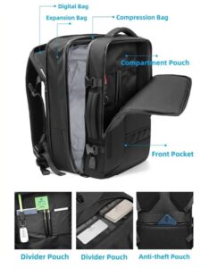 Large Travel 30x16x46 Centimeters Vacuum Backpack for Men and Women - Image 5