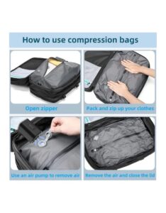 Large Travel 30x16x46 Centimeters Vacuum Backpack for Men and Women - Image 8
